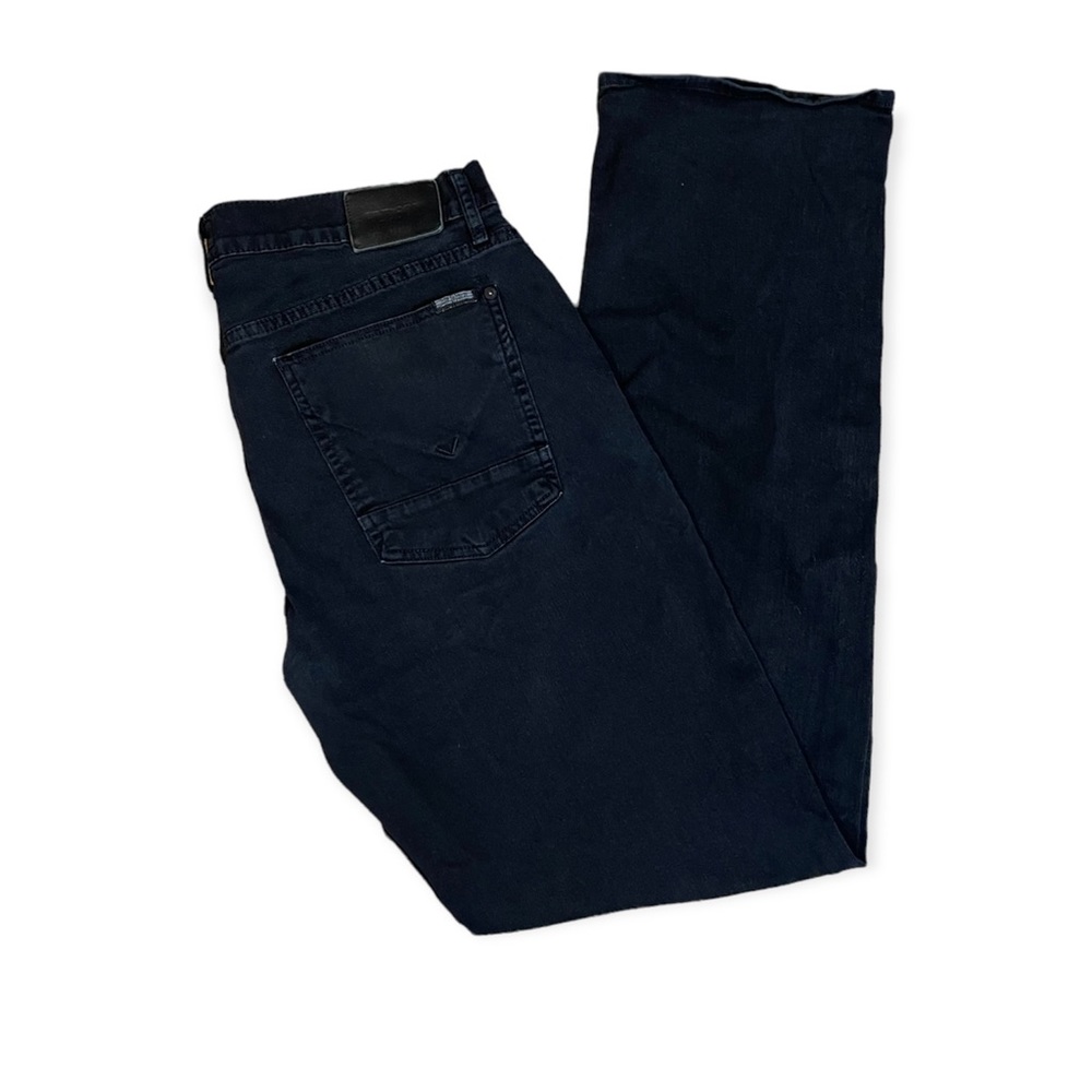 Hudson Black Buckley 5 Pocket Athletic Fit Jeans Size 36